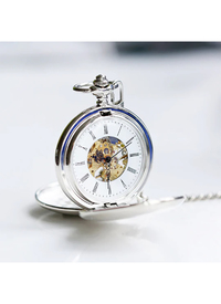 DUAL OPEN POCKET WATCH - OWN HANDWRITING