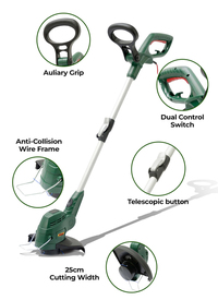 450W 25cm Classic Line Trimmer & Edger