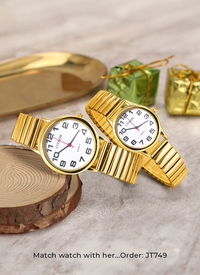 Gents Expanding Watch With Easy Read Dia 