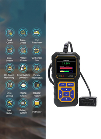 Auto Diagnostic OBD2 Scanner with Coloured Screen