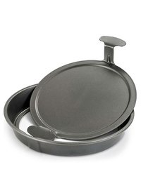 Oven tray with lift