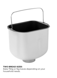 Russell Hobbs Bread Maker White LCD Disp