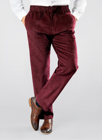 Elasticated Waist Cord Trousers Elasticated Waist Cord Trousers