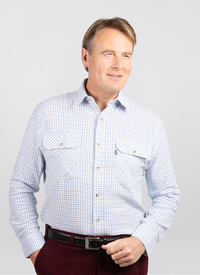 100 Cotton Tattersall Long Sleeve 