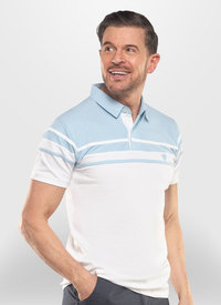 Striped Comfort Leisure Polo 