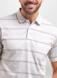 Pique Collared Design Polo 