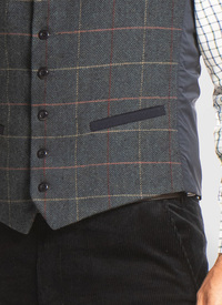 MALHAM TWEED WAISTCOAT 