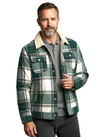 Sherpa Lined Check Jacket Sherpa Lined Check Jacket