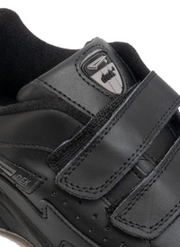 Leather Touch Fastening Trainers Leather Touch Fastening Trainers