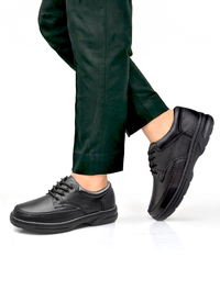 Dr Keller Leather Lace Up Gibson Shoe 