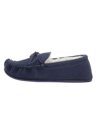 Wool Mix Thermal Lining Moccasin Slipper Wool Mix Thermal Lining Moccasin Slipper