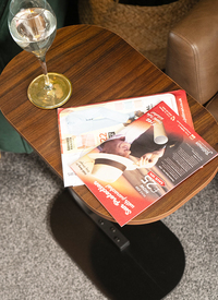Occasional Wood Finish Side-Table