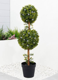 Solar Topiary Outdoor Garden Plants 