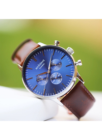 Men's Architect Motivator With Walnut Strap