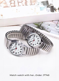 Gents Expanding Watch With Easy Read Dia 