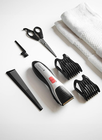 Remington Hair Clipper Cord & Cordless Titanium Case Kit