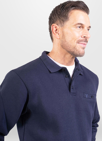 Fleece Lined 3 Button Polo 