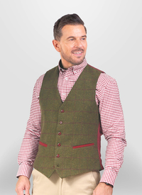 MALHAM TWEED WAISTCOAT 