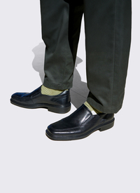 Twin Gusset Casual Slip On Shoe 