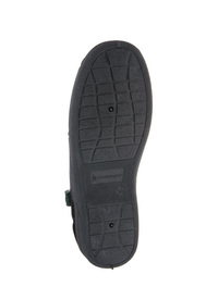 Dunlop Twin Gusset Velour Slippers 
