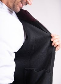 Norfolk Fleece Lined Jacquard Zipper 