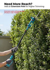 2 In 1 Cordless Shrub and Grass Shear