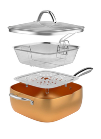 All-in-1 Copper Infused Cooking Pan All-in-1 Copper Infused Cooking Pan