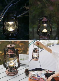 LED Copper Lantern