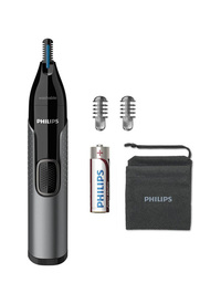 Philips Series 3000 Wet & Dry Nose, Ear & Eyebrow Trimmer Black