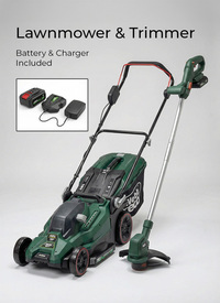 Webb 20V Lawnmower and Trimmer Webb 20V Lawnmower and Trimmer